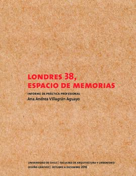 Londres 38, espacio de memorias. Informe de práctica profesional