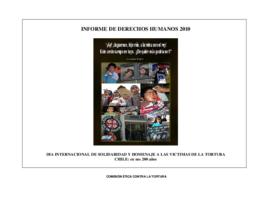 Informe de Derechos Humanos 2010. Día internacional de solidaridad y homenaje a las víctimas de l...