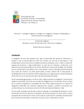 Análisis de imágenes Resistencia visual: 40 años de luchas, memorias e imágenes