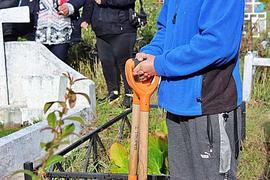 Asistentes actividad de homenaje a Próspero Guzmán