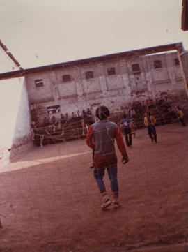 Fotografía partido de fútbol en Cárcel Pública