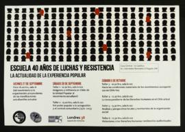 Escuela 40 años de Luchas y Resistencias