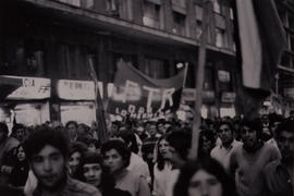 Fotografía del FTR en el funeral de Saravia