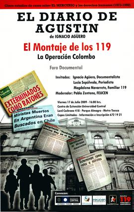 El Diario de Agustín. El montaje de los 119