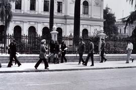 Fotografía frontis del palacio de Tribunales