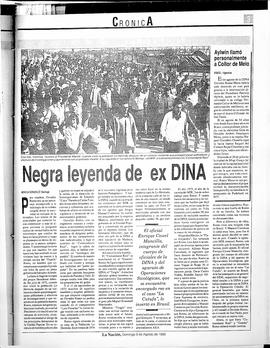 Negra leyenda de ex DINA