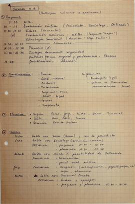 Planificación de acción del MCTSA