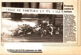 Protesta contra la tortura