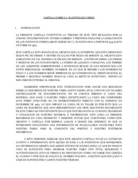 Transcripción de Cartilla sobre C.I. plastifificado verde