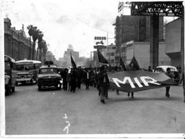 Fotografía Marcha del MIR