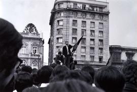 Fotografía del dirigente estudiantil Luis Valenzuela Leiva