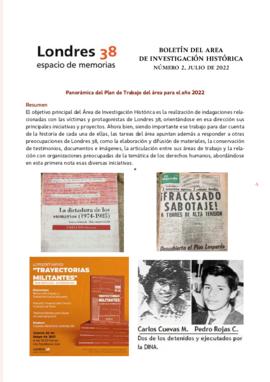 Boletín Historia y Memoria N° 2