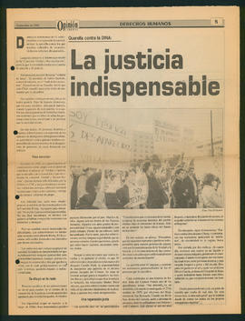 La justicia indispensable