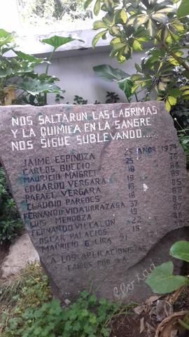 Memorial a los estudiantes del Liceo de Aplicación