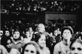 Fotografía público asistente en el Caupolicán