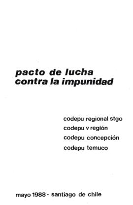 Pacto de lucha contra la impunidad