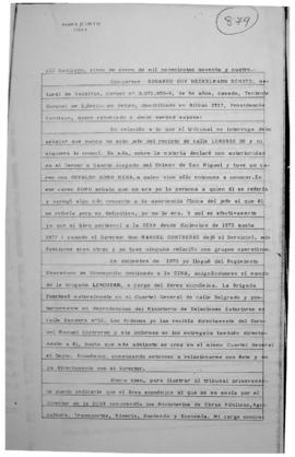 Declaración judicial de Eduardo Guy Neckelmann Schutz