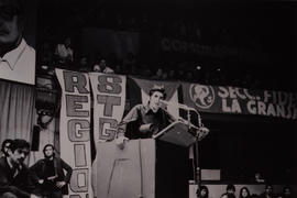 Fotografía de Rolando Calderón en el teatro Caupolicán