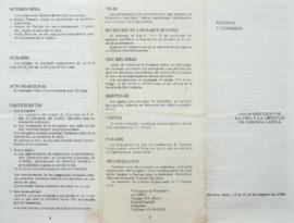 V Congreso. "Desaparecidos por la vida y la libertad de América Latina"