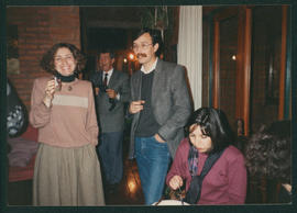 Fotografía de Viviana Uribe, Miguel Ángel Rebolledo, María Elena Altieri y Luis Enrique Peebless