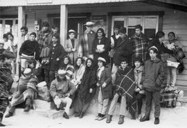 Alfonso Chanfreau con su curso en Pargua