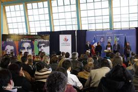 Ceremonia de homenaje Liceo Gabriela Mistral