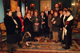 Reunión con Ricardo Lagos en el Palacio de La Moneda