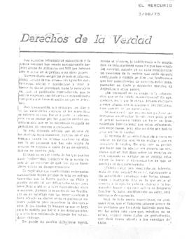 Derechos de la verdad